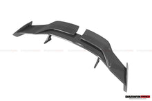 Load image into Gallery viewer, 2021-UP BMW M3 G80 3 Series G20 M4 G82 4 Series G22 BKSSII Style Carbon Fiber Trunk Wing With Aluminum Slloy Wing Legs