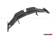 Load image into Gallery viewer, 2021-UP BMW M3 G80 3 Series G20 M4 G82 4 Series G22 BKSSII Style Carbon Fiber Trunk Wing With Aluminum Slloy Wing Legs