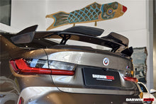 Load image into Gallery viewer, 2021-UP BMW M3 G80 3 Series G20 M4 G82 4 Series G22 BKSSII Style Carbon Fiber Trunk Wing With Aluminum Slloy Wing Legs