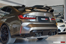 Load image into Gallery viewer, 2021-UP BMW M3 G80 3 Series G20 M4 G82 4 Series G22 BKSSII Style Carbon Fiber Trunk Wing With Aluminum Slloy Wing Legs