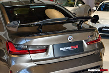 Load image into Gallery viewer, 2021-UP BMW M3 G80 3 Series G20 M4 G82 4 Series G22 BKSSII Style Carbon Fiber Trunk Wing With Aluminum Slloy Wing Legs