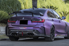 Load image into Gallery viewer, 2021-UP BMW M3 G80 BKSSII Style Rear Bumper With Exhaust Tips
