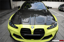 Load image into Gallery viewer, 2021-UP BMW M3 G80 G81 M4 G82 G83 BKSSII Style Carbon Fiber Hood