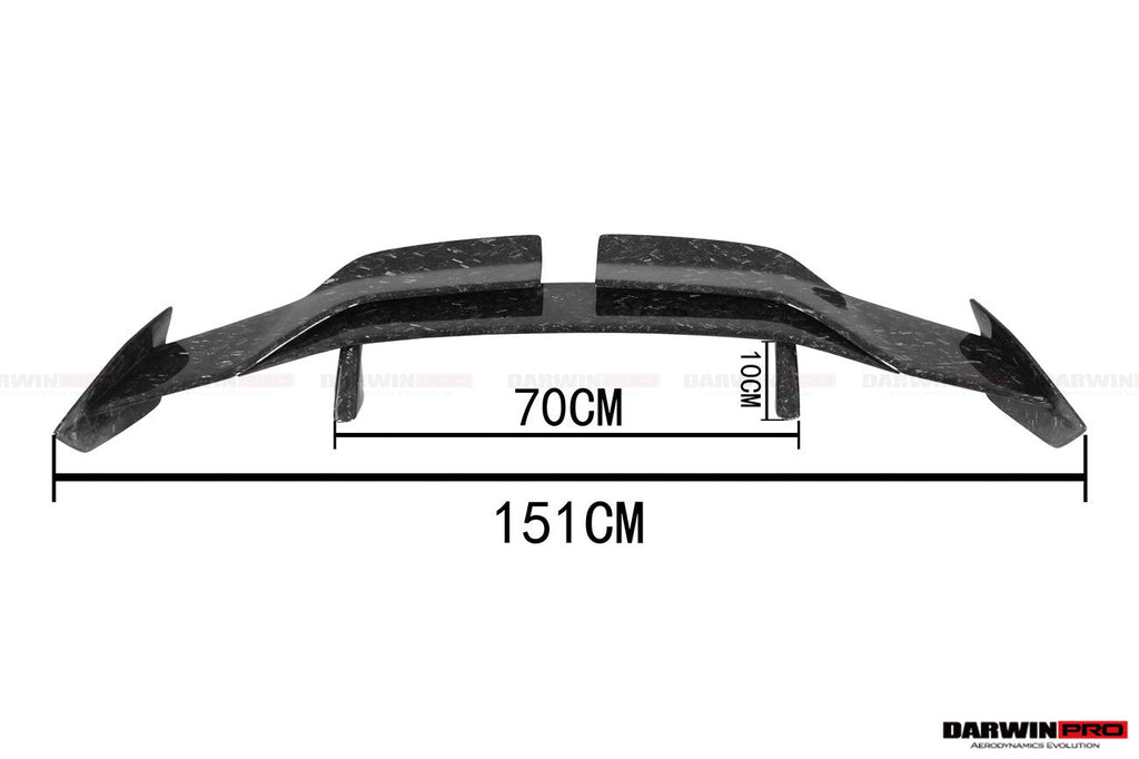 2021-UP BMW M4 G82 4 Series G22 BKSSII Style Carbon Fiber Trunk Spoiler