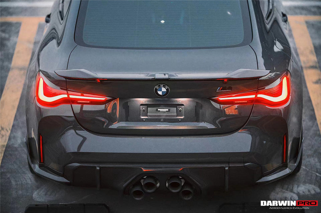 2021-UP BMW M4 G82 4 Series G22 BKSS Style Carbon Fiber Trunk Spoiler