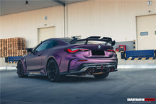 Load image into Gallery viewer, 2021-UP BMW M4 G82 G83 BKSSII Style Rear Bumper with LED Light