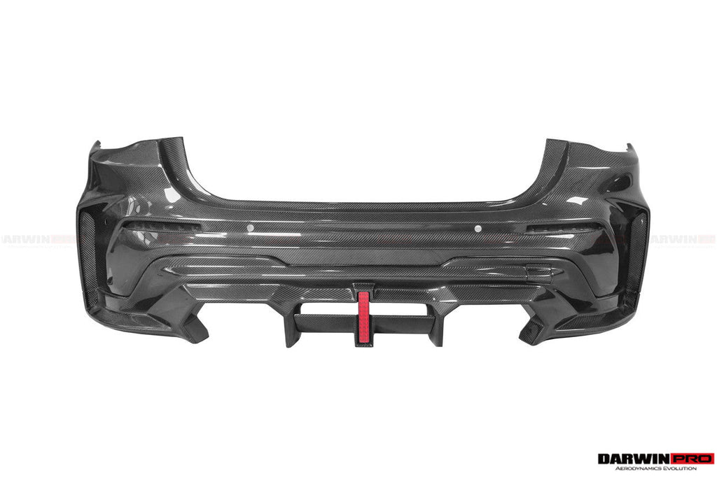 2021-UP BMW M4 G82 G83 BKSSII Style Rear Bumper with LED Light