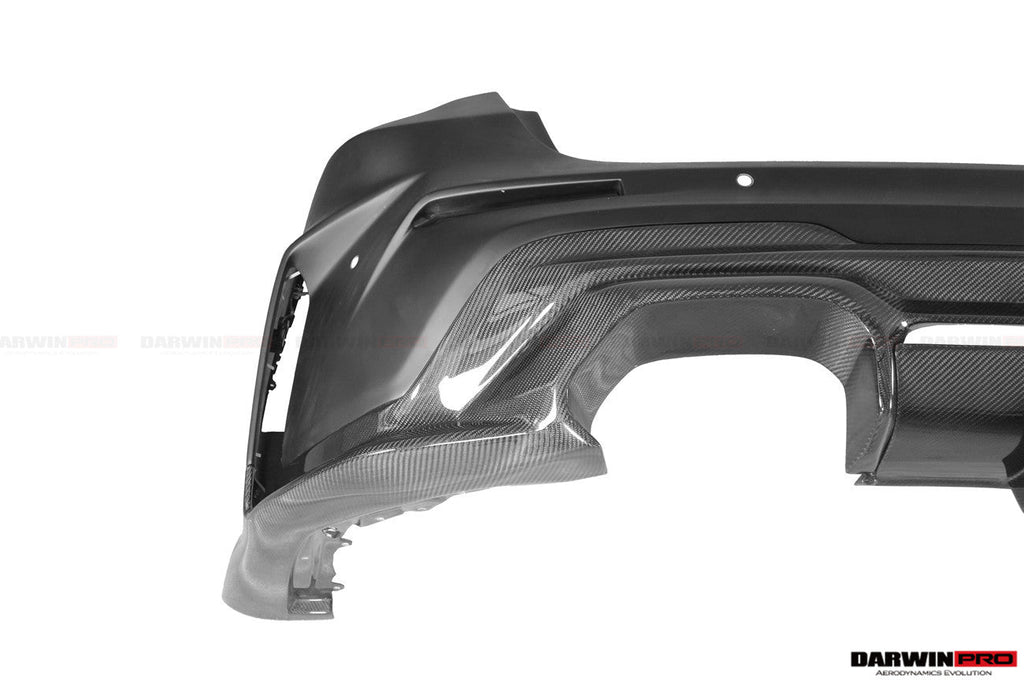 2021-UP BMW M4 G82 G83 BKSSII Style Rear Bumper with LED Light