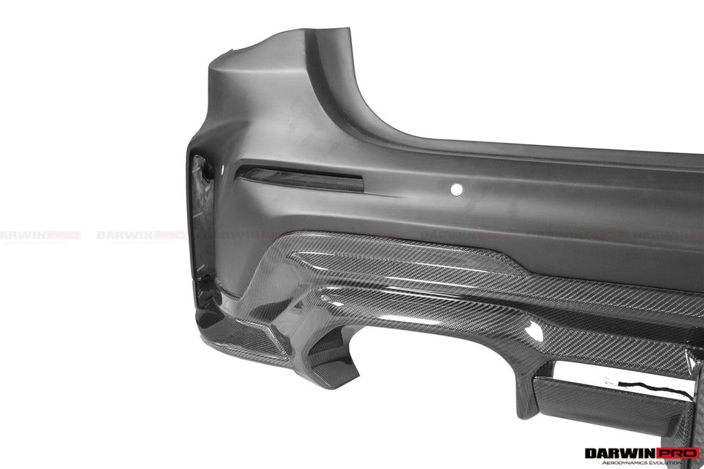 2021-UP BMW M4 G82 G83 BKSSII Style Rear Bumper with LED Light
