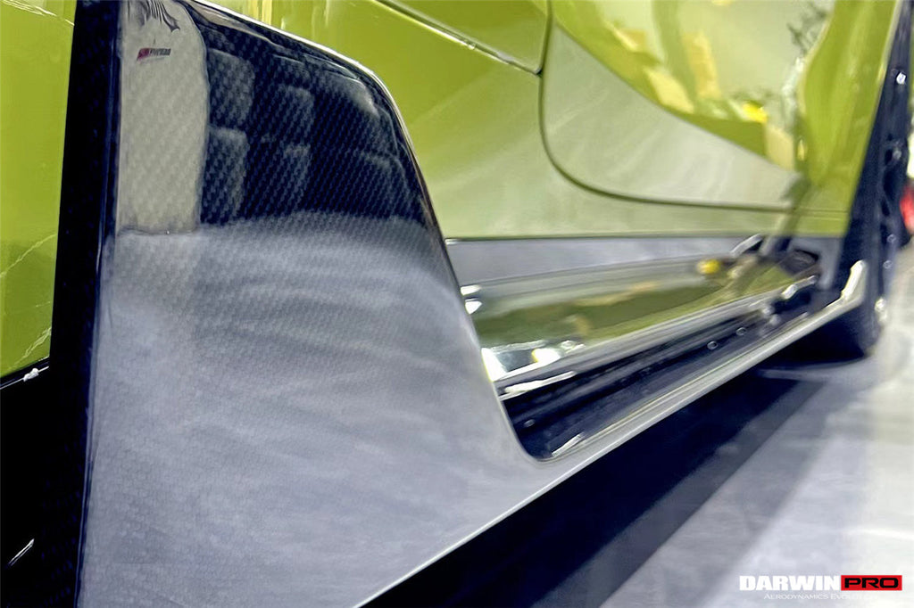 2021-UP BMW M4 G82 G83 BKSS Style Carbon Fiber Side Skirts