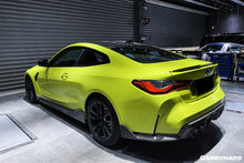 Load image into Gallery viewer, 2021-UP BMW M3 G80 MP Style Carbon Fiber Quad Rear Lip with Winglets