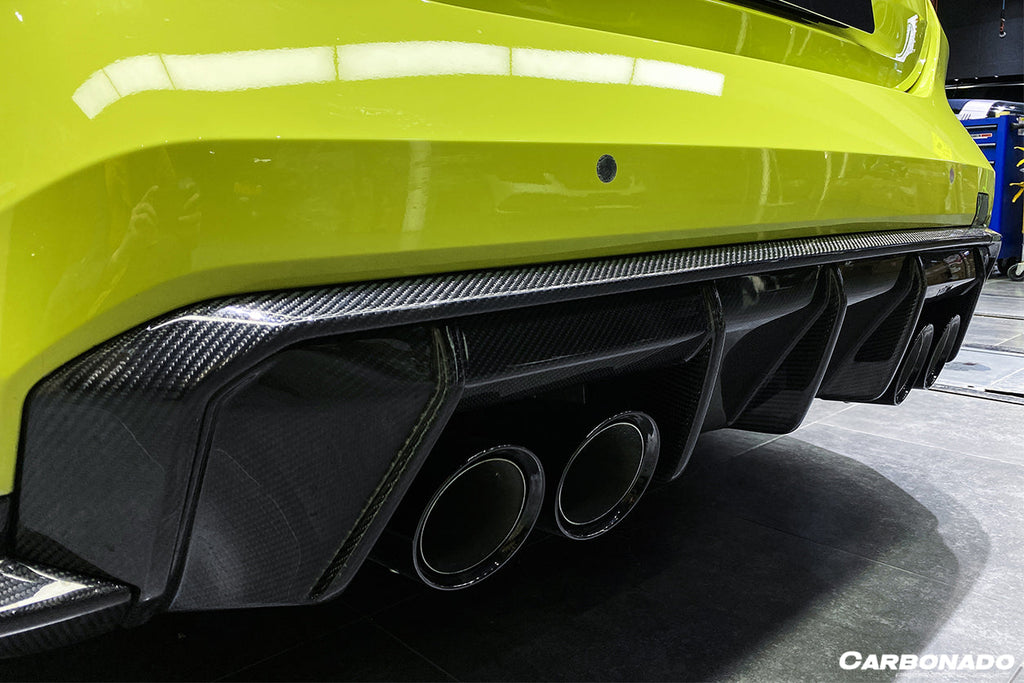 2021-UP BMW M4 G82 G83 M3 G80 MP Style Carbon Fiber Quad Rear Lip