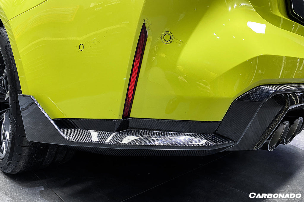 2021-UP BMW M4 G82 G83 MP Style Carbon Fiber Rear Caps