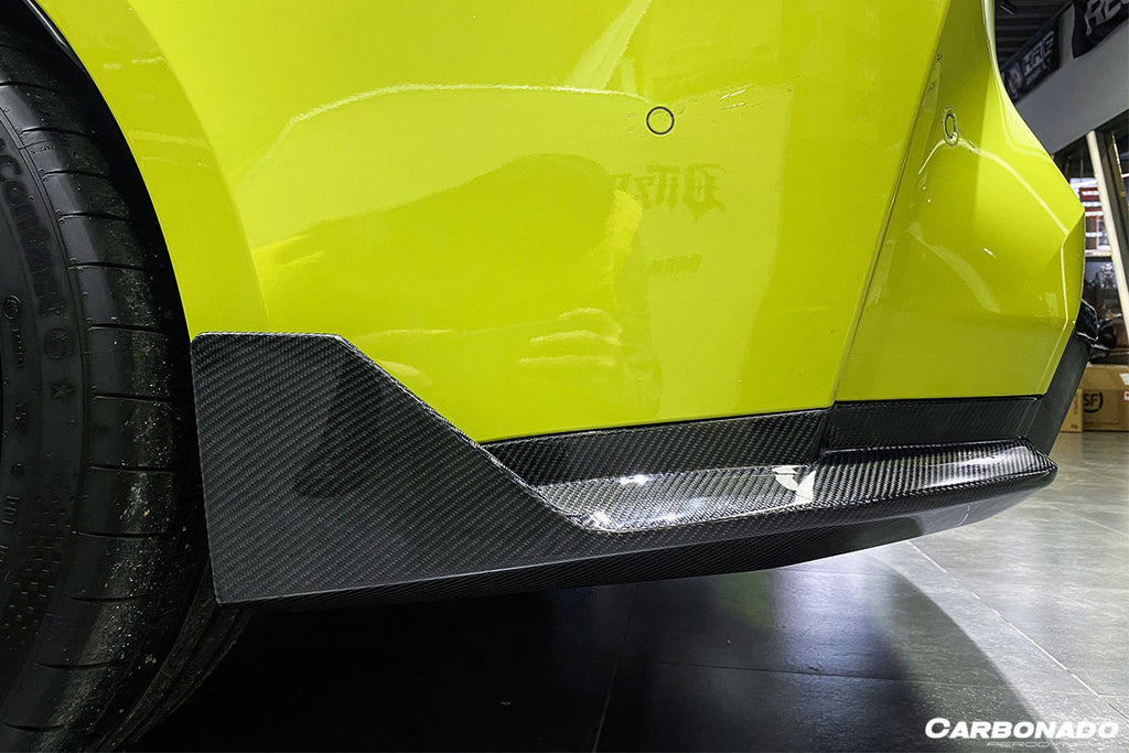 2021-UP BMW M4 G82 G83 MP Style Carbon Fiber Rear Caps