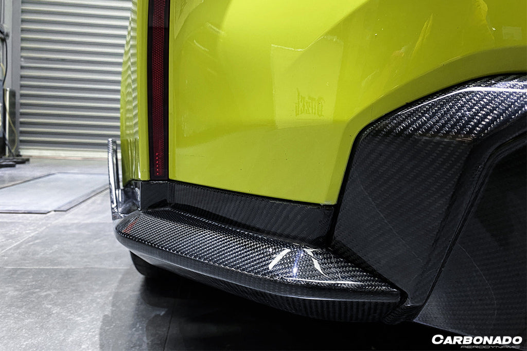 2021-UP BMW M4 G82 G83 MP Style Carbon Fiber Rear Caps