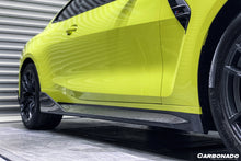 Load image into Gallery viewer, 2021-UP BMW M4 G82 G83 MP Style Carbon Fiber Side Skirts