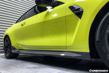 Load image into Gallery viewer, 2021-UP BMW M4 G82 G83 MP Style Carbon Fiber Side Skirts