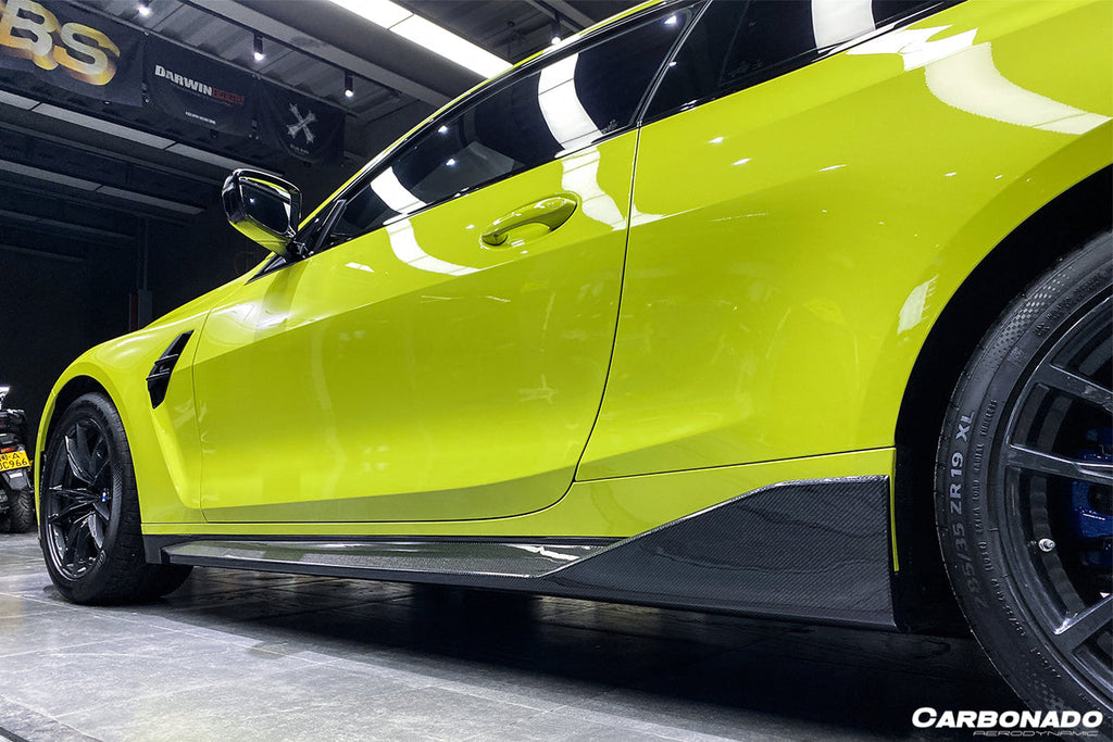 2021-UP BMW M4 G82 G83 MP Style Carbon Fiber Side Skirts