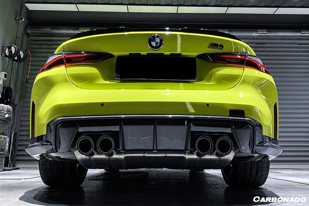 2021-UP BMW M4 G82 G83 M3 G80 MP Style Carbon Fiber Quad Rear Lip