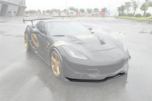 Load image into Gallery viewer, DarwinPRO 2013-2019 Corvette C7 Z51 Z06 Grandsport Carbon Fiber Front Lip (No Winglets) - DarwinPRO Aerodynamics
