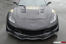 Load image into Gallery viewer, DarwinPRO 2013-2019 Corvette C7 Z51 Z06 Grandsport Carbon Fiber Front Lip (No Winglets)