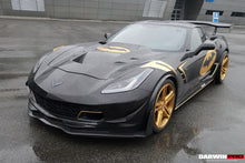 Load image into Gallery viewer, DarwinPRO 2013-2019 Corvette C7 Z51 Z06 Grandsport Carbon Fiber Front Lip (No Winglets)