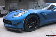 Load image into Gallery viewer, 2013-2019 Corvette C7 Z51 Z06 Grandsport Carbon Fiber Satge3 Style Front Lip with Satge2 Winglets