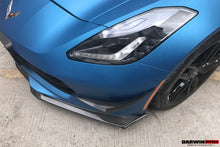 Load image into Gallery viewer, 2013-2019 Corvette C7 Z51 Z06 Grandsport Carbon Fiber Satge3 Style Front Lip with Satge2 Winglets