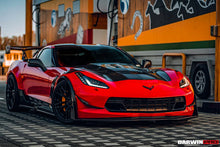 Load image into Gallery viewer, 2013-2019 Corvette C7 Z51 Z06 Grandsport Carbon Fiber Front Lip Winglets