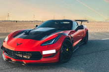 Load image into Gallery viewer, 2013-2019 Corvette C7 Z51 Z06 Grandsport Carbon Fiber Front Lip with Winglets