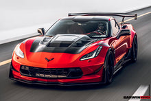 Load image into Gallery viewer, 2013-2019 Corvette C7 Z51 Z06 Grandsport Carbon Fiber Front Lip with Winglets