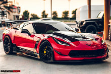 Load image into Gallery viewer, 2013-2019 Corvette C7 Z51 Z06 Grandsport Carbon Fiber Front Lip Winglets