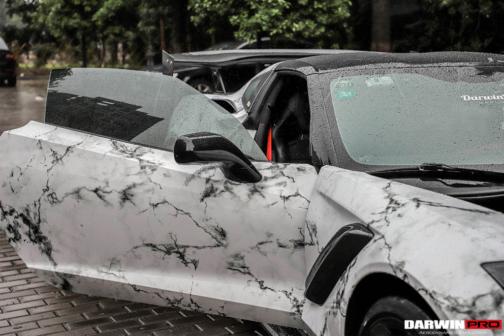 2013-2019 Corvette Z06 Grandsport Convert ZR1 Style Front Body Kit - DarwinPRO Aerodynamics