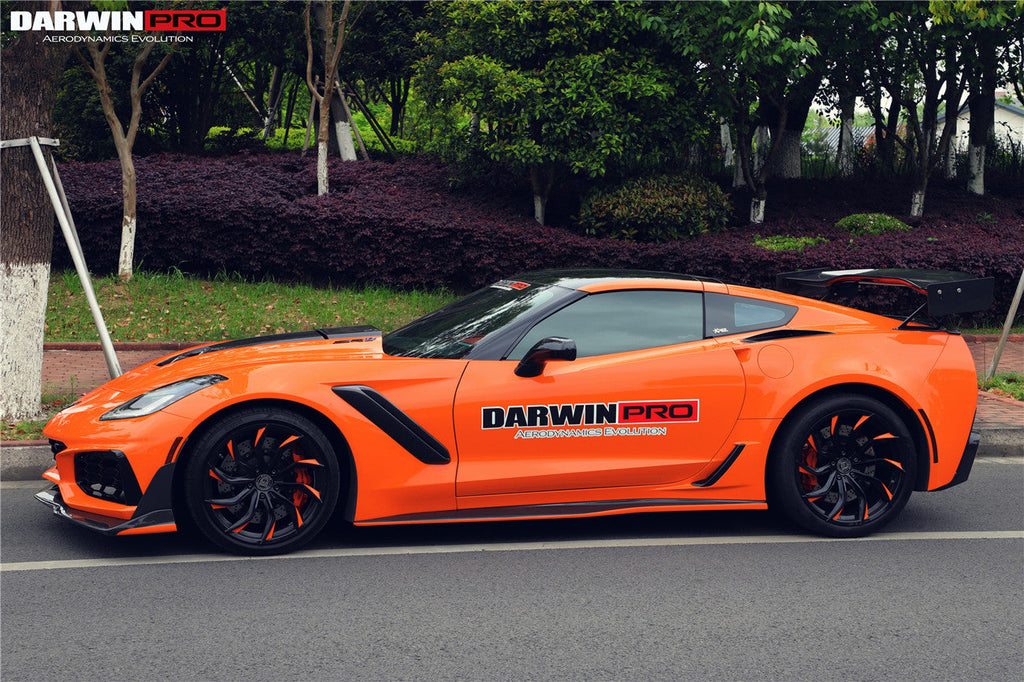 2013-2019 Corvette Z06 Grandsport Convert ZR1 Style Front Body Kit - DarwinPRO Aerodynamics