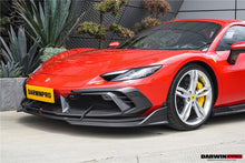Load image into Gallery viewer, DarwinPRO 2022-2025 Ferrari 296 GTB  GTS Type F171 iMP Carbon Fiber Front Bumper Lip Splitter With Camera holes