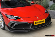 Load image into Gallery viewer, DarwinPRO 2022-2025 Ferrari 296 GTB  GTS Type F171 iMP Carbon Fiber Front Bumper Lip Splitter With Camera holes