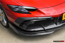 Load image into Gallery viewer, DarwinPRO 2022-2025 Ferrari 296 GTB  GTS Type F171 iMP Carbon Fiber Front Bumper Lip Splitter With Camera holes