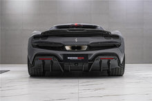 Load image into Gallery viewer, DarwinPRO 2022-2025 Ferrari 296 GTB &amp; GTS Type F171 iMP Style Carbon Fiber Rear Diffuser With Undertray - DarwinPRO Aerodynamics