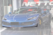 Load image into Gallery viewer, DarwinPRO 2022-2025 Ferrari 296 GTB &amp; GTS Type F171 OE Style Carbon Fiber Front Bumper Lip Splitter - DarwinPRO Aerodynamics