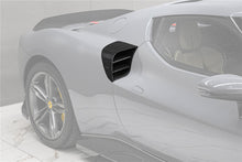 Load image into Gallery viewer, DarwinPRO 2022-2025 Ferrari 296 GTB &amp; GTS Type F171 iMP Style Carbon Fiber Quarter Panel side Scoops - DarwinPRO Aerodynamics