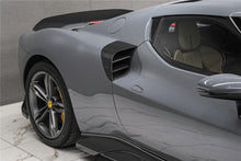 Load image into Gallery viewer, DarwinPRO 2022-2025 Ferrari 296 GTB &amp; GTS Type F171 iMP Style Carbon Fiber Quarter Panel side Scoops - DarwinPRO Aerodynamics