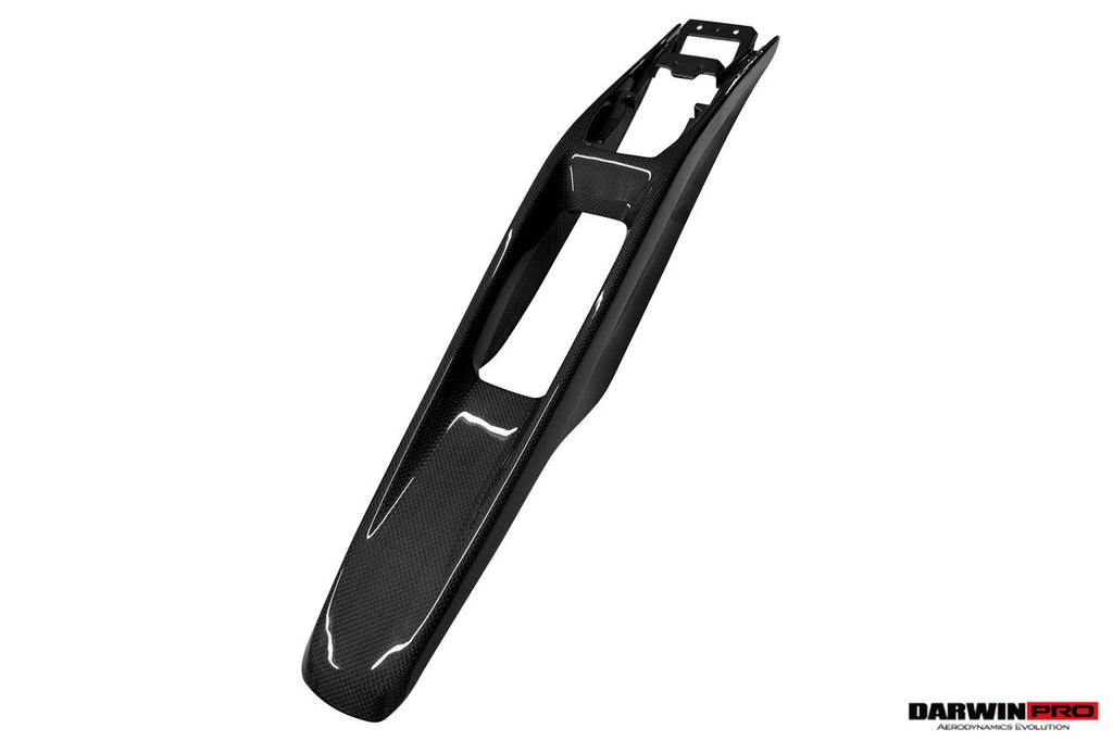 2022-UP Ferrari 296 GTB & GTS (Type F171) OE Style Dry Carbon Fiber Center Control Surround Panel Rear End