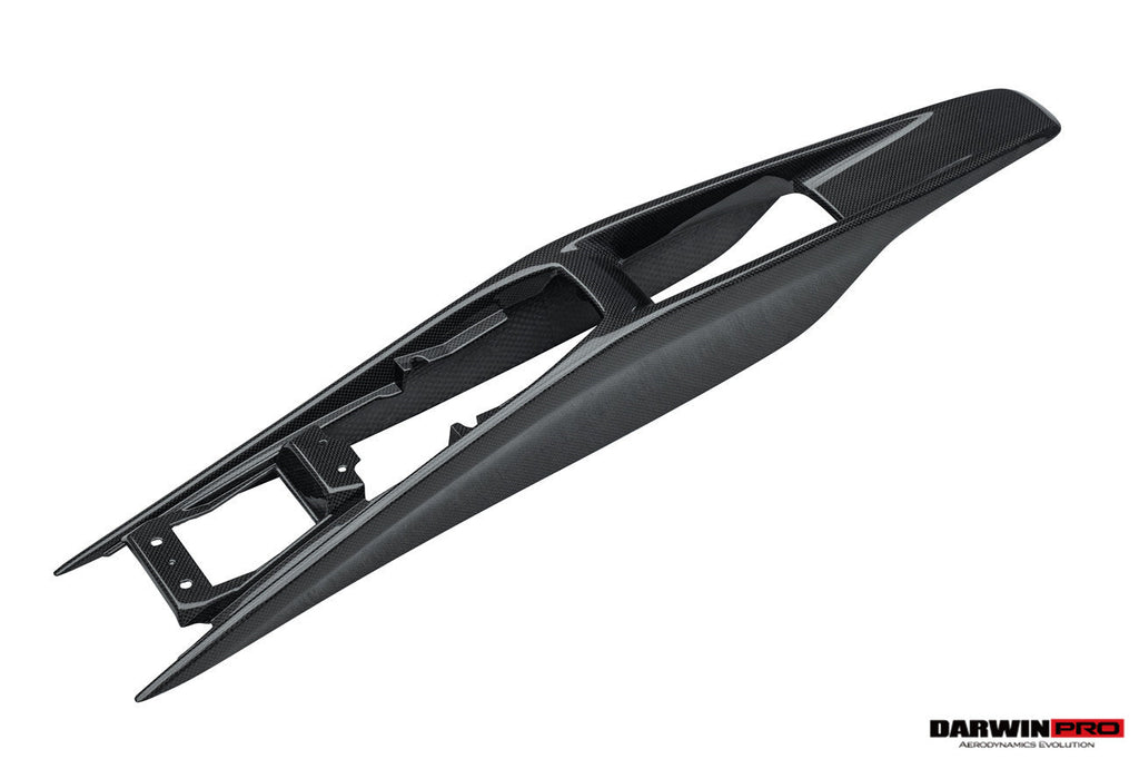 2022-UP Ferrari 296 GTB & GTS (Type F171) OE Style Dry Carbon Fiber Center Control Surround Panel Rear End