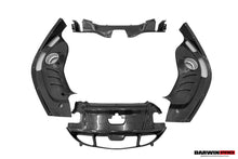 Load image into Gallery viewer, 2022-UP Ferrari 296 GTB (Type F171) OE Style Dry Carbon Fiber Engine Bay Panel Replacement Kits 4pcs