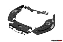 Load image into Gallery viewer, 2022-UP Ferrari 296 GTB (Type F171) OE Style Dry Carbon Fiber Engine Bay Panel Replacement Kits 4pcs