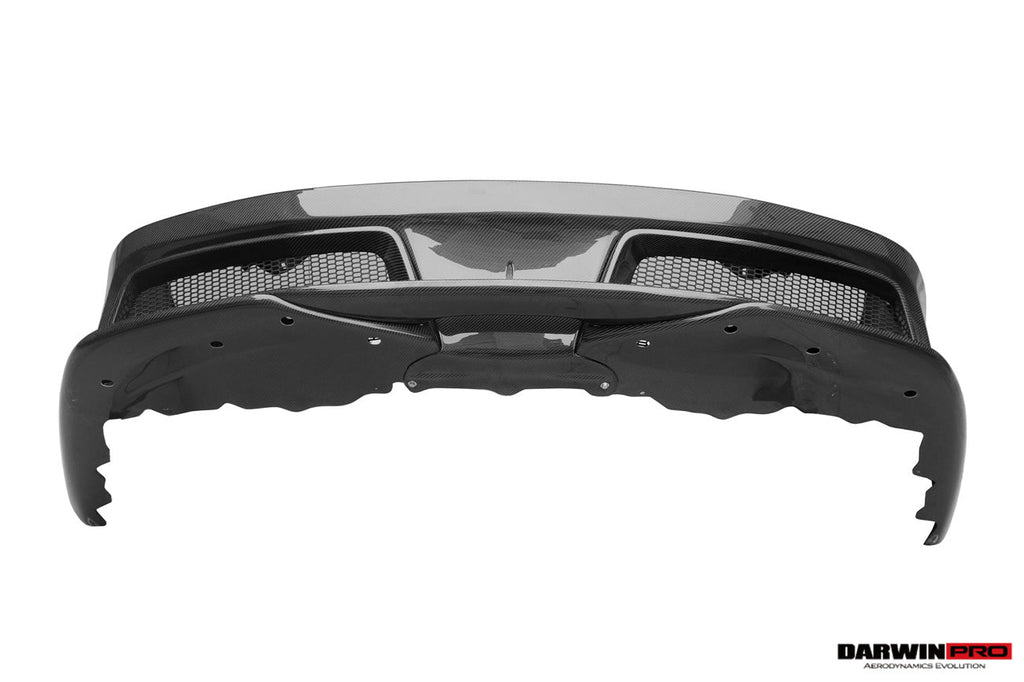 DarwinPRO 2010-2015 Ferrari 458 Coupe  Spider BKSS Style Carbon Fiber Hood and Partial Carbon Fiber Front bumper - DarwinPRO Aerodynamics