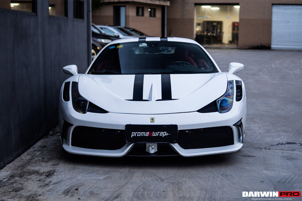 2010-2015 Ferrari 458 Coupe  Spider Speciale Style Hood - DarwinPRO Aerodynamics