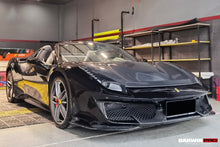 Load image into Gallery viewer, 2015-2020 Ferrari 488 GTB &amp; Spider Pista Style Front Bumper Set with Hood
