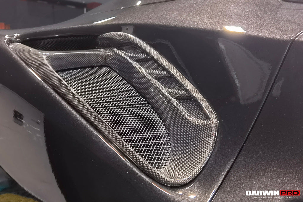 2015-2020 Ferrari 488 GTB & Spider Pista Style Quarter Panel Side Scoops