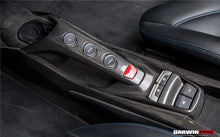 Load image into Gallery viewer, 2015-2020 Ferrari 488 GTB &amp; Spider Dry Carbon Fiber Bridge Support &amp; Windows Switches Panel - DarwinPRO Aerodynamics